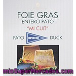 Hipercor Foie Gras Entero Mi Cuit De Pato Envase 80 G