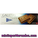 Hipercor Galletas Con Tableta De Chocolate Con Leche Estuche 125 G