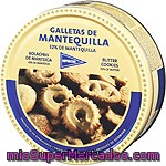 Hipercor Galletas De Mantequilla Lata 454 G