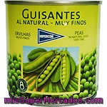 Hipercor Guisantes Al Natural Muy Finos Lata 250 G Neto Escurrido