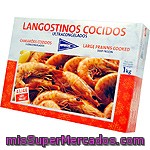 Hipercor Langostino Cocido 43-48 Piezas Estuche 1000 G Neto Escurrido