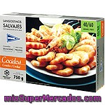 Hipercor Langostino Cocido Salvaje 40-60 Piezas Estuche 750 G Neto Escurrido