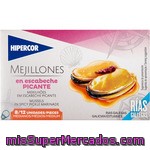 Hipercor Mejillones En Escabeche Picante De Las Rías Gallegas 8-12 Piezas Lata 69 G Neto Escurrido