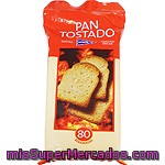 Hipercor Pan Tostado 80 Rebanadas Paquete 720 G