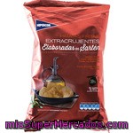 Hipercor Patatas Fritas Onduladas Caseras Con 37% En Aceite De Oliva Bolsa 170 G
