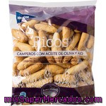 Hipercor Picos Camperos De Pan Con Aceite De Oliva Y Ajo Bolsa 250 G