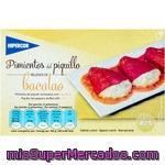 Hipercor Pimientos Del Piquillo Rellenos De Bacalao 4-5 Unidades Estuche 230 G Neto Escurrido