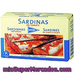 Hipercor Sardinas En Tomate 3-5 Piezas Lata 87 G Neto Escurrido