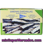 Hipercor Sardinillas En Aceite De Oliva 10-14 Piezas Lata 85 G Neto Escurrido