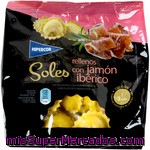 Hipercor Soles Rellenos Con Jamón Ibérico Envase 250 G