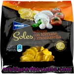 Hipercor Soles Rellenos Con Tomate Y Mozzarella Envase 250 G