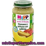 Hipp Biologico Tarrito De Manzana Y Plátano Con Galletas +4 Meses Envase 250 G