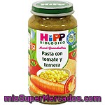 Hipp Biologico Tarrito De Pasta Con Tomate Y Ternera +12 Meses Envase 250 G