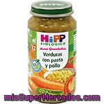 Hipp Biologico Tarrito De Verduras Con Pasta Y Pollo Desde Los 12 Meses Envase 250 G