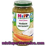 Hipp Biologico Tarrito De Verduras Con Ternera Desde Los 8 Meses Envase 250 G