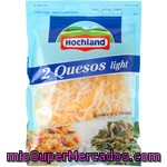 Hochland Dos Quesos Light Queso Rallado Mezcla De Gouda Y Cheddar Bolsa 150 G