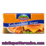 Hochland Sabanitas Queso Cheddar Fundido 12 Lonchas Bolsa 250 G