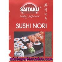 Hojas De Algas-sushi Nori Saitaku, Caja 14 G