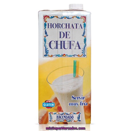 Horchata De Chufa (sabor Mas Intenso), Hacendado, Brick 1 L