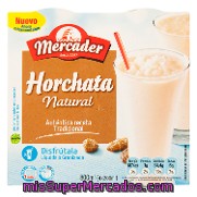 Horchata Natural Mercader Pack 4x200 Ml.