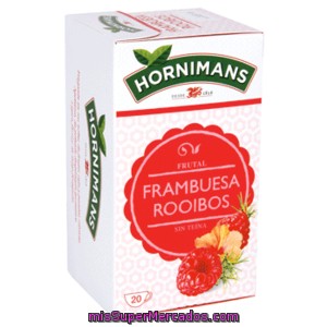 Hornimans Infusion Frutal Frambuesa Rooibos Estuche 20 Uds