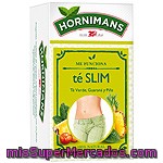 Hornimans Té Slim Té Verde Y Guaraná Y Piña Estuche 20 Sobres