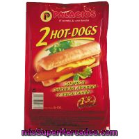 Hot Dogs Palacios 2 Unidades 200 Gramos