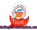 Huevo Con Crujiente Bolita Cubierta De Cacao En Una Crema Con Leche Y Crema Con Avellanas Y Cacao Desgrasado, Con Sorpresa Kinder Joy 1 Unidad De 20 Gramos