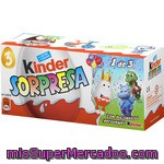 Huevo De Chocolate Kinder Sorpresa 3 Ud.