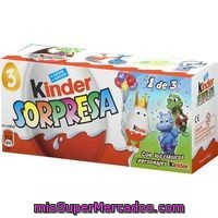 Huevo De Chocolate Sorpresa Kinder, Caja 126 G