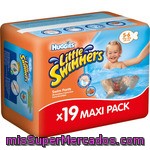 Huggies Little Swimmers Bañador Desechable 12-18 Kg Talla 5-6 Paquete 19 Unidades