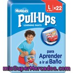 Huggies Pull Ups Calzoncillo De Aprendizaje Para Niño Talla 6 16-23 Kg Bolsa 22 Unidades