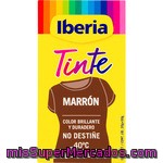 Iberia Tinte Para Ropa Cambia El Color Marrón Caja 2 Sobres