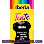 Iberia Tinte Para Ropa Cambia El Color Negro Caja 2 Sobres
