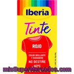 Iberia Tinte Para Ropa Cambia El Color Rojo Caja 2 Unidades