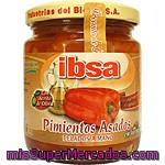 Ibsa Pimientos Del Bierzo Asados En Horno Pelados A Mano Dulces Con Aceite De Oliva Frasco 220 G Neto Escurrido