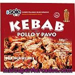 Il Sole Carne Para Kebab De Pollo Y Pavo Bolsa 300 G