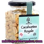 Indeal Cacahuetes Royal Fritos Sin Piel Frasco 140 G