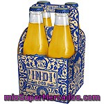 Indi & Co Refresco De Naranja Con Gas Pack 4 Botellas 20 Cl