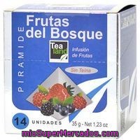 Infusión De Frutas Del Bosque Tealand, Caja 14 Pirámides
