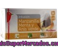 Infusión De Manzanilla, Menta Y Anís Verde Auchan 20uds