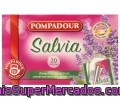 Infusión De Salvia Pompadour 20 Sobres De 35 Gramos