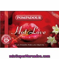 Infusión Hot Love Pompadour, Caja 20 Sobres