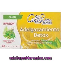 Infusión Para Adelgazar Detox Cellislim, Caja 20 Sobres