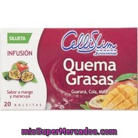 Infusión Quema Grasas Cellislim Sabor A Mango Y Maracuyá Juvamine 20 Ud.