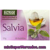 Infusion Salvia, Hacendado, Caja 20 Bolsitas - 22 G
