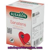 Infusión Sanatens Con Hojas De Olivo Y Sabor Frutos Rojos (elaborada Con Plantas Reconocidas Tradicionalmente Por Ayudar A Regular La Tensión Arterial De Forma Natural) Susaron 10 Bolsas Filtro