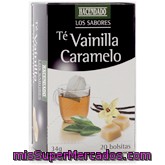 Infusion Te Con Vainilla Y Caramelo, Hacendado, Caja 20 Bolsitas - 34 G