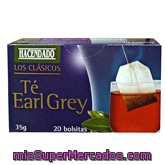 Infusion Te Earl Grey, Hacendado, Caja 20 Bolsitas - 35 G