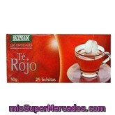 Infusion Te Rojo, Hacendado, Caja 25 Bolsitas - 50 G